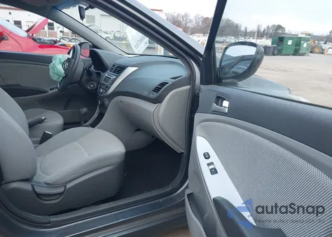 2013 Hyundai Accent Gls from USA, damaged, VIN KMHCT4AE0DU286755